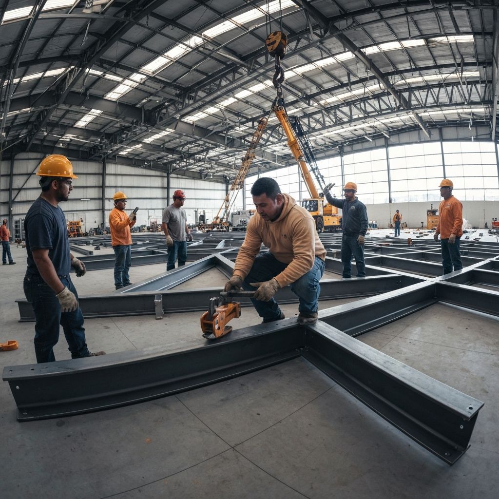 Equipo de construcción profesional